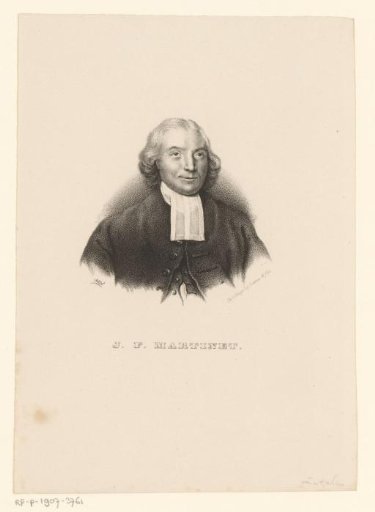 Portrait of Jan Floris Martinet