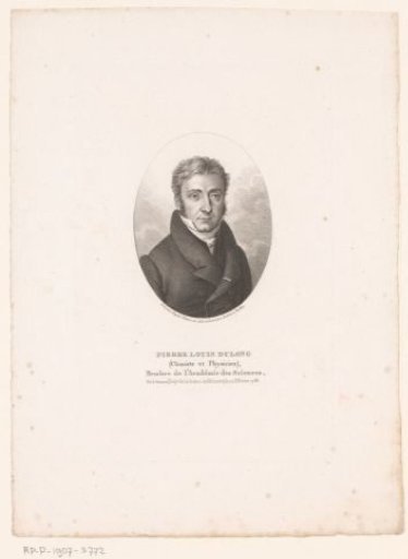 Portrait of Pierre Louis Dulong