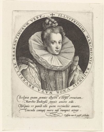 Portrait of Elizabeth van Pallandt, Countess of Culemborg