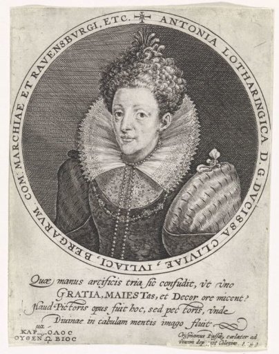 Portrait of Antoinette of Lorraine