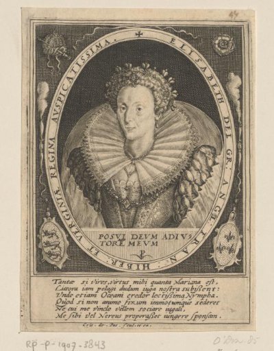 Portrait of Elizabeth I Tudor