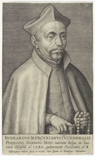 Portrait of the Jesuit Everardus Mercurianus