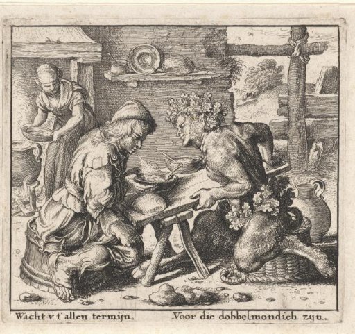 Fable of the Satyr and the Peasant