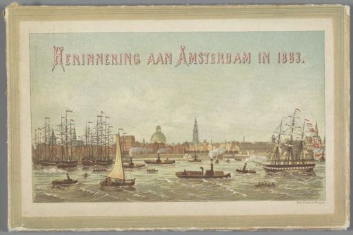 Remembrance of Amsterdam in 1883