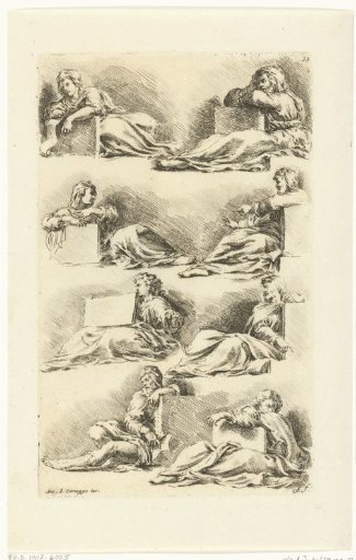 Eight prophets and sibyls