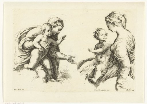 Two Images of the Virgin and Child