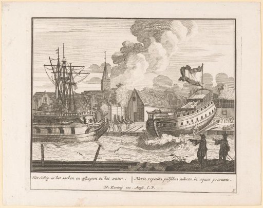 Launching of a Ship