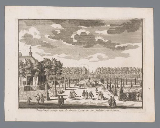 View of the Garden of House Petersburg
