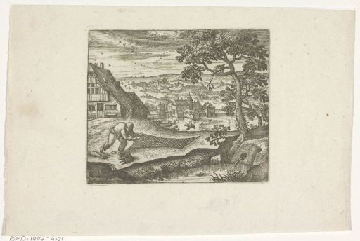 Birdcatcher in a Landscape