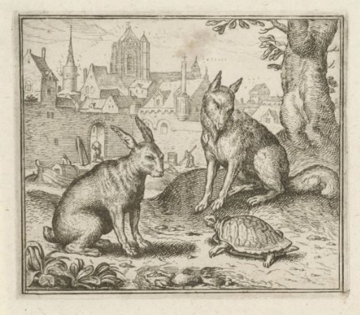 Fable of the tortoise and the hare