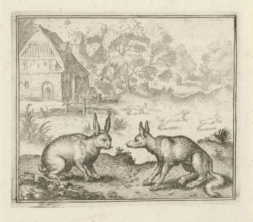 Fable of the Fox, the Dog and the Hare