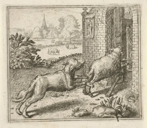 Fable of the Wolf and the Sheep