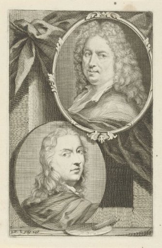 Portraits of Matthias Wulfraet and Augustinus Terwesten