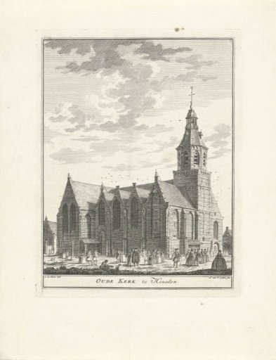 View of the Great or Saint-Catharine's Church in Heusden