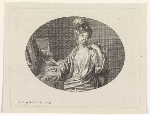 Woman at Her Toilet