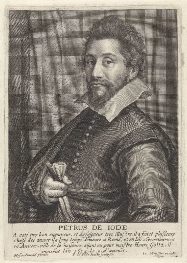 Bust portrait of Pieter de Jode (I)