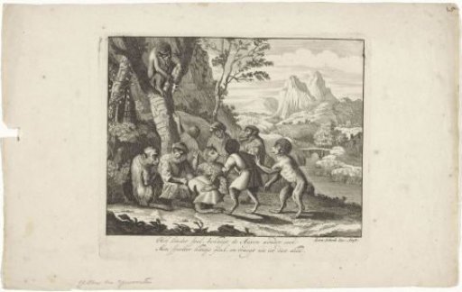 Monkeys playing pat-a-cake