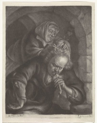 Woman listening to a man