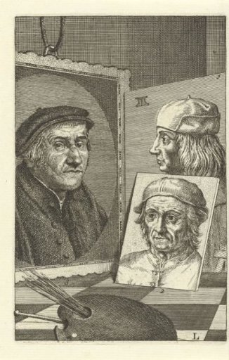 Portraits of Quinten Massijs I, Jheronimus Bosch and Aertgen van Leyden