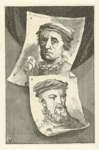 Portraits of Allaert Claesz and Barend Dircksz