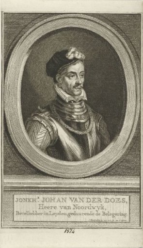 Portrait of Johan van der Does