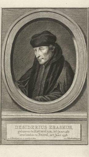 Portrait of Desiderius Erasmus