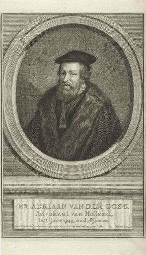 Portrait of Adriaan van der Goes