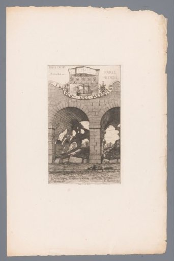 Ruins of a viaduct in Auteuil