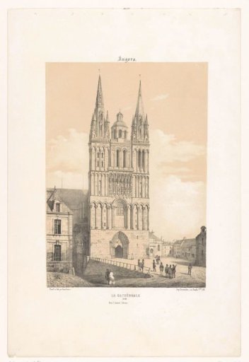 View of the Cathedral of Angers
