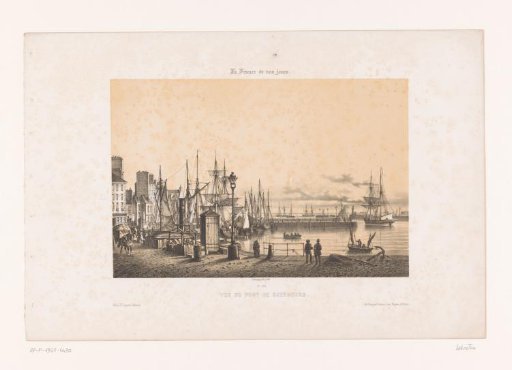 View of the Harbour of Cherbourg