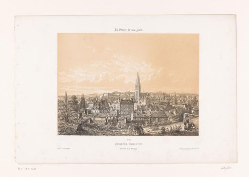 View of Quimper from the Hill
