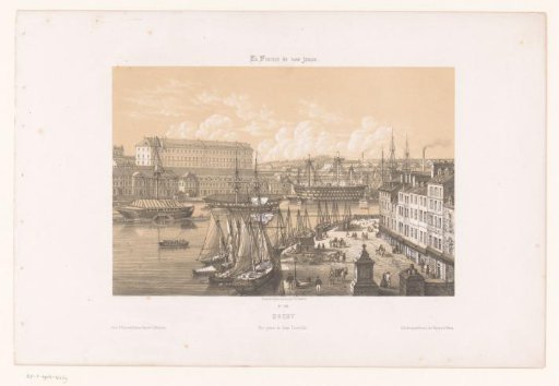 View of the Port of Brest