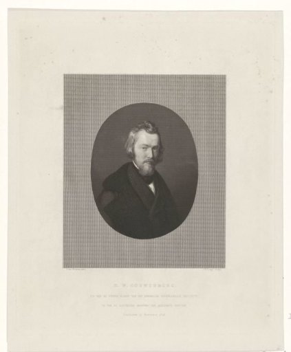 Portrait of Henricus Wilhelmus Couwenberg