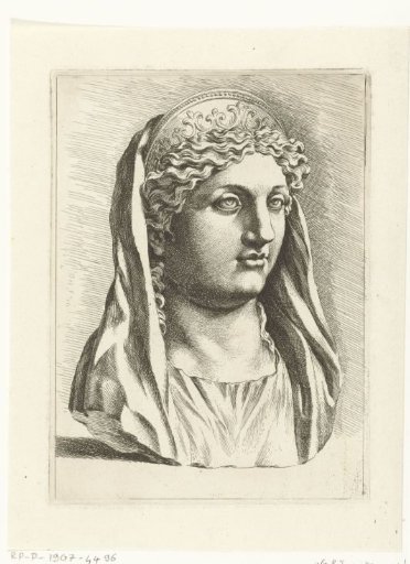 Antique Bust of a Woman