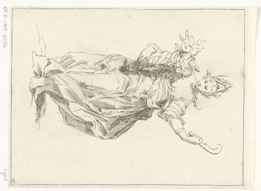Woman with horn of plenty