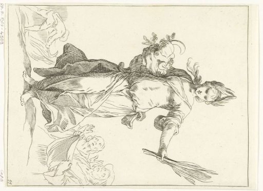 Woman with horn of plenty and ears of corn