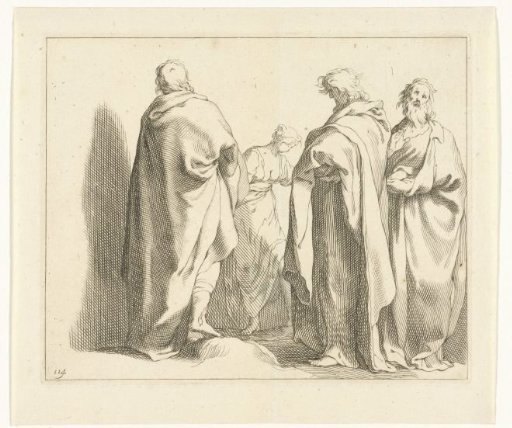 Three men and a woman