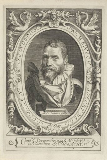Portrait of Karel van Mander