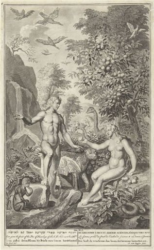The Temptation of Adam and Eve in Paradise
