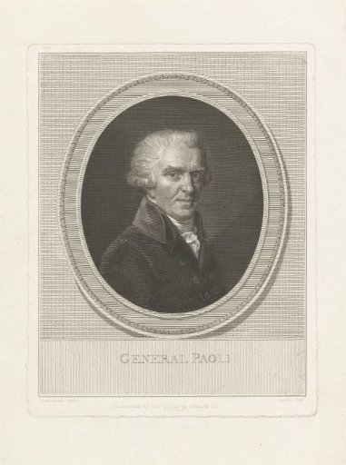 Portrait of General Pascal Paoli