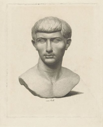 Bust of a man