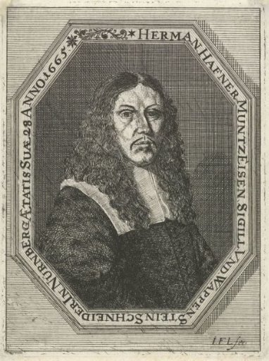 Portrait of Hermann Haffner aged 28