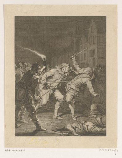 Frezin killed by Goignies, 1581