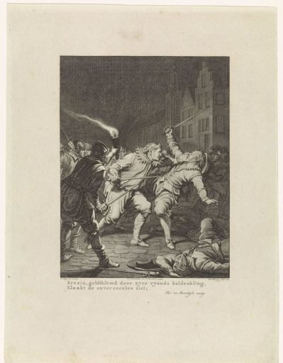 Frezin killed by Goignies, 1581