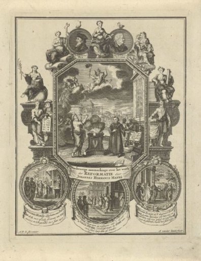 Allegory on the Second Centenary of the Reformation