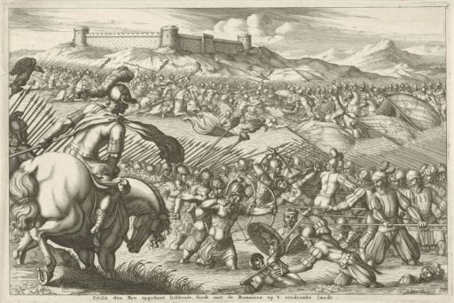Civilis flooding the land, 69-70