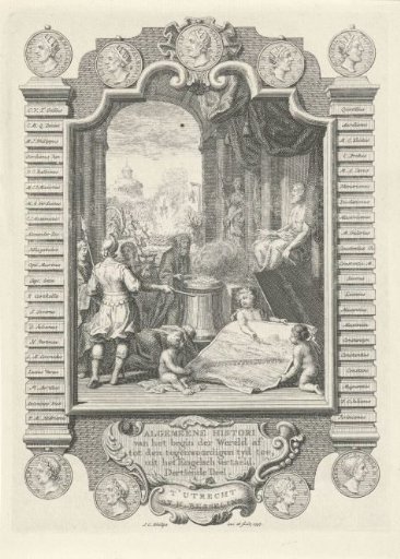 Allegory on the history of the Romans