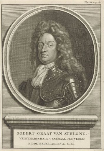 Portrait of Godard, baron van Reede-Ginckel, count of Athlone