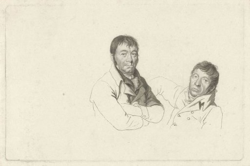 Portraits of Dirk Versteegh and Hendrik de Flines