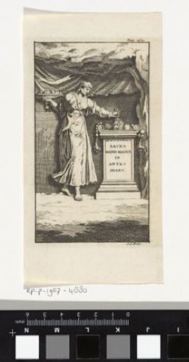 Woman offering fruit